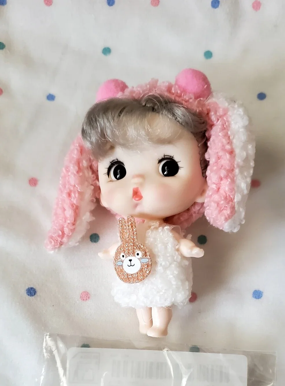 New Cute Tiny Doll 3.5 Inchs NWB